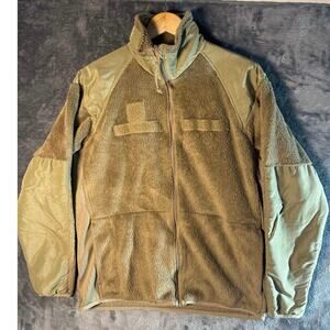 USGI ECWCS Gen III Level 3 Fleece Jacket Coyote Tan Small Reg Peckham Military
